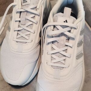 Adidas Men's White Athletic Sneakers